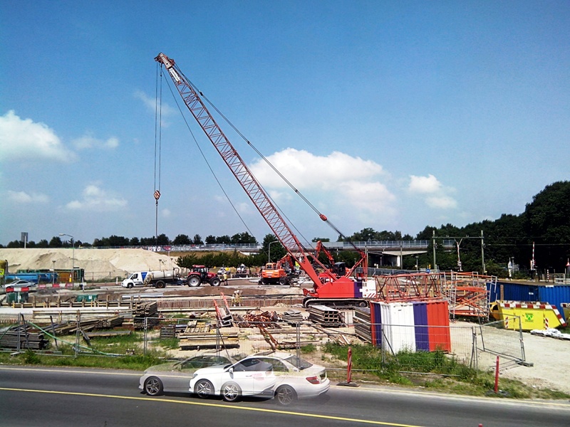 Weisteeg tunnel station harderwijk 2015 rotonde3