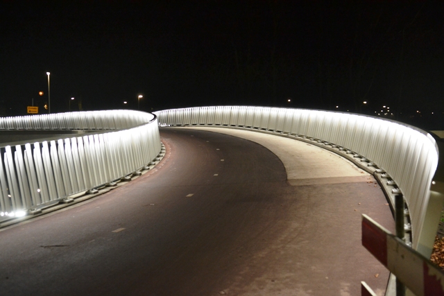 fietsbrug voetbrug station harderwijk